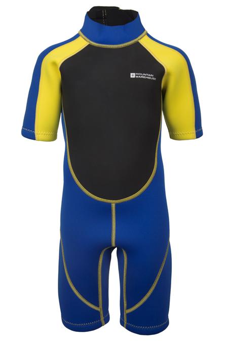 Mountain Warehouse Kids Shorty Wetsuit – Neoprene Surfing Wet Suit For Boys & Girls