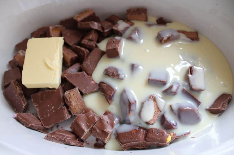 crockpot chocolate fudge recipe
