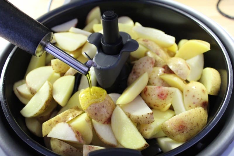 cooking chips in airfryer