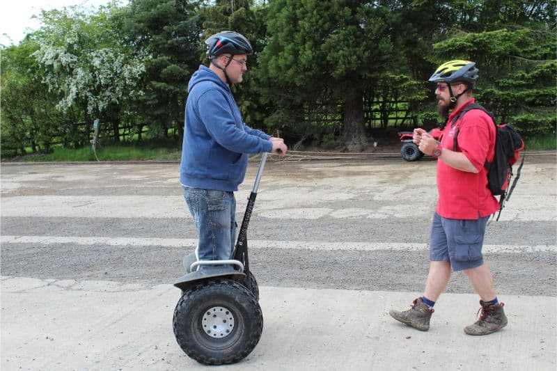 Segways on the Camp Hill Estate