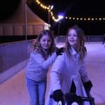 Ice skating rink at Lotherton
