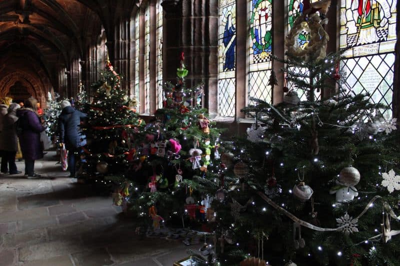Christmas Tree Festival chester cathedral