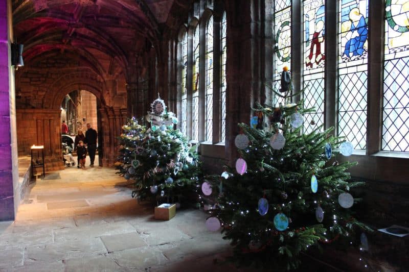 Chester Cathedral Christmas Tree Festival 
