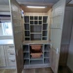 haven silver caravan kitchen
