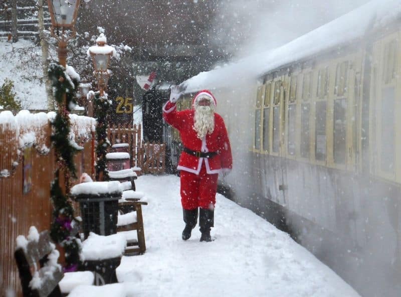 The Santa Steam Express London