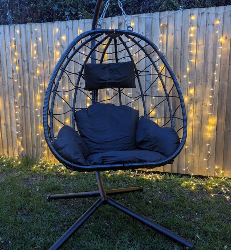 Swinging Egg Chair From VonHaus Review ⋆ Yorkshire Wonders