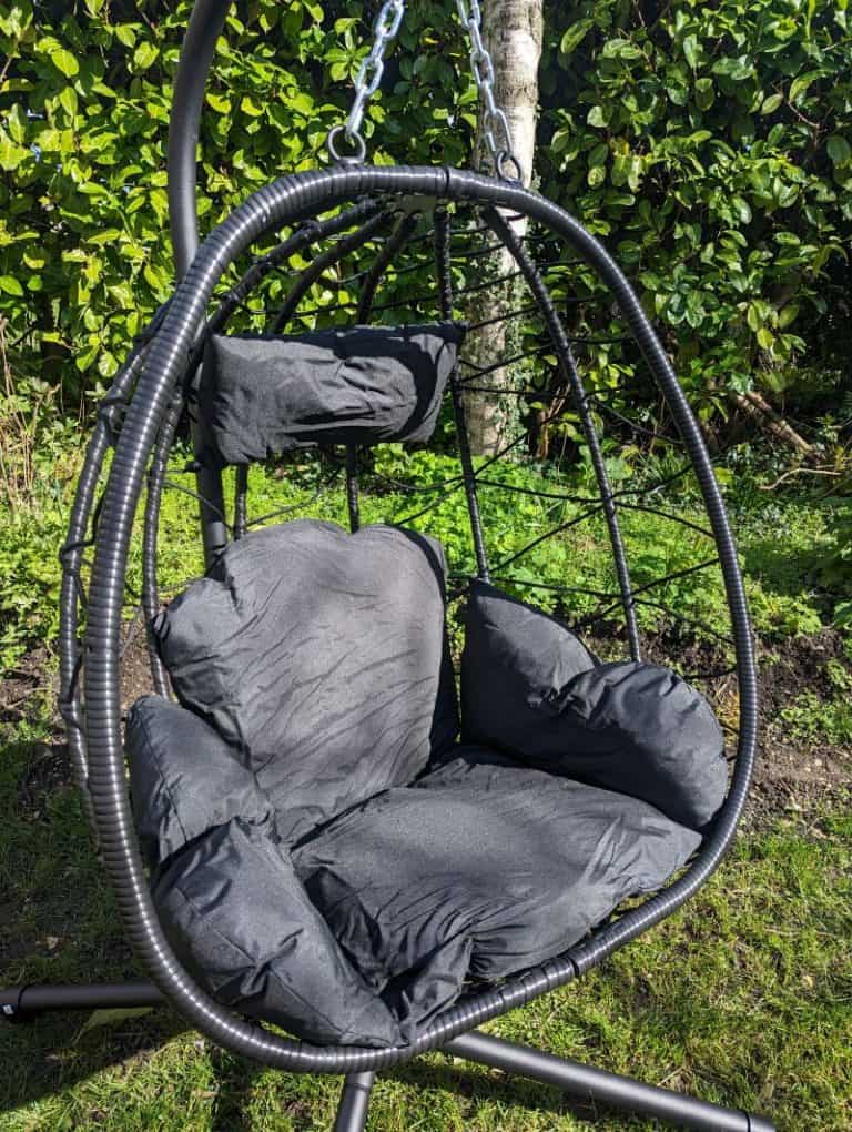 Swinging Egg Chair From VonHaus Review ⋆ Yorkshire Wonders