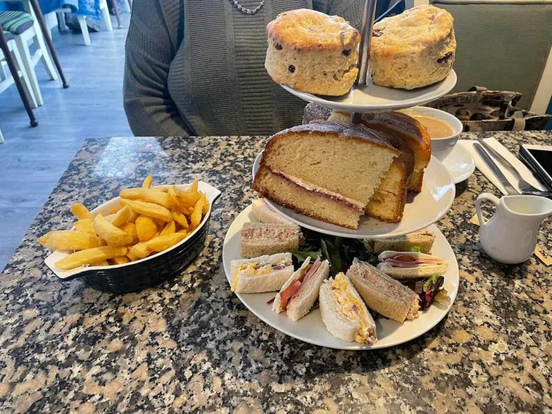 fish and chips afternoon tea whitby
