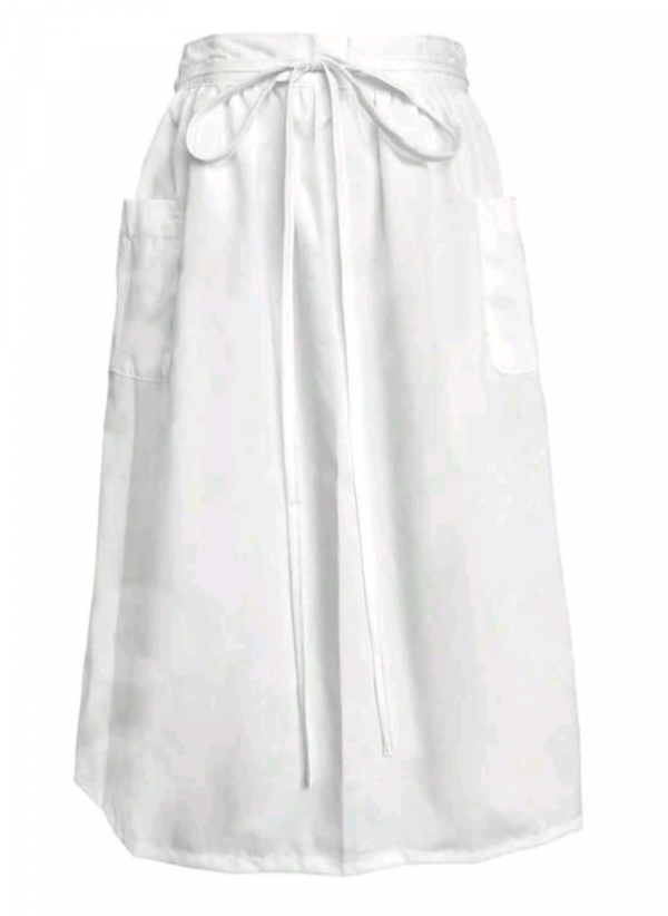 white apron for Belle cosplay