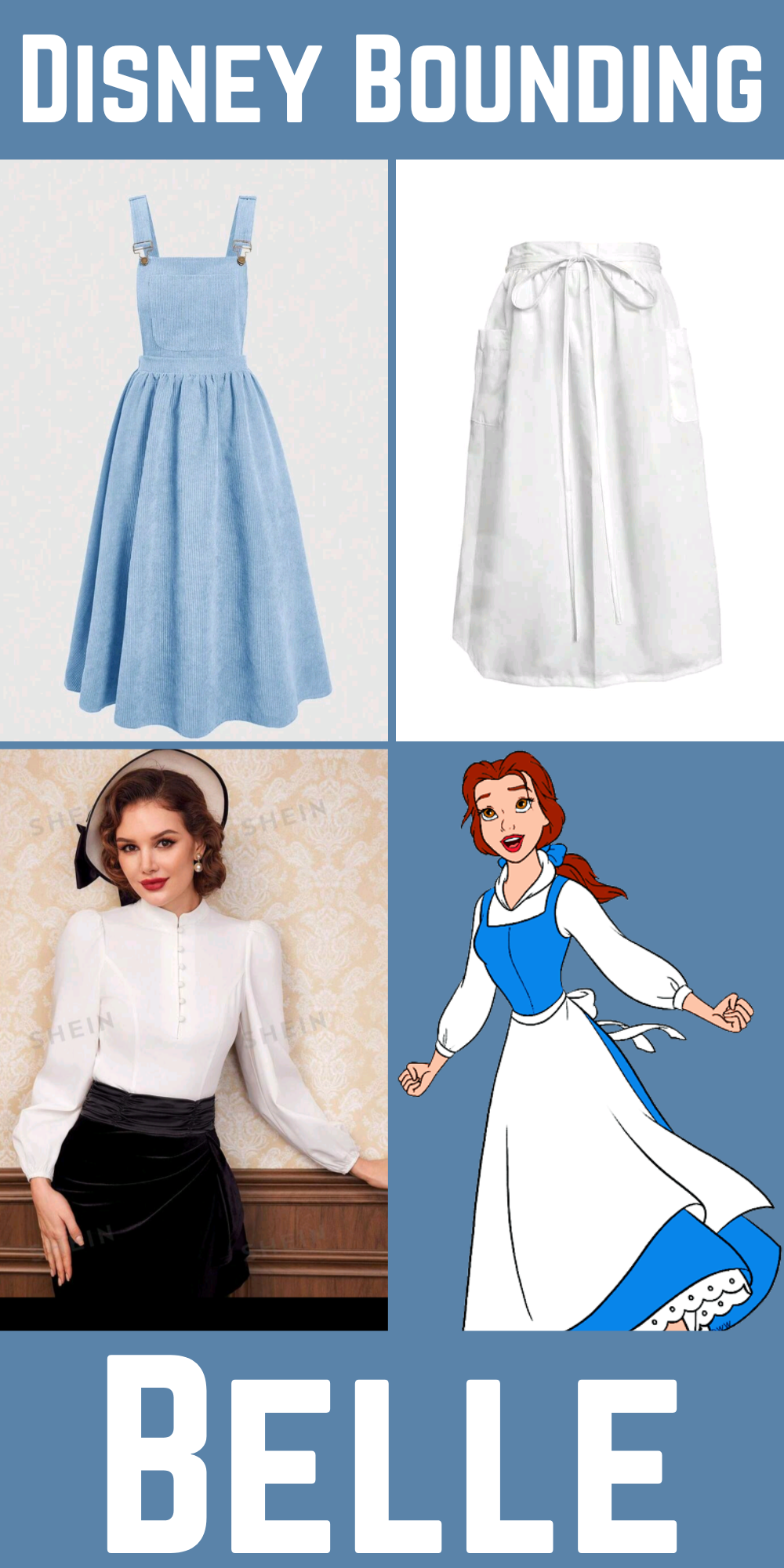 Disney Bounding as Belle from Beauty and the Beast