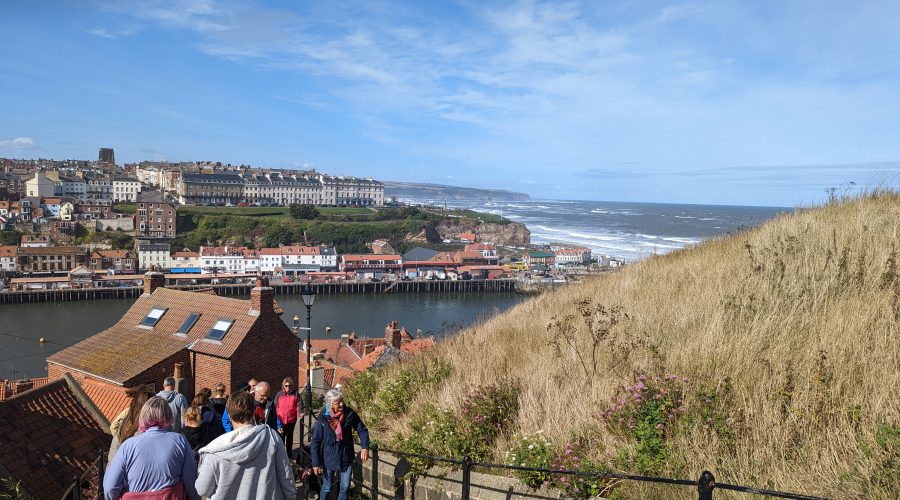 Whitby in North Yorkshire