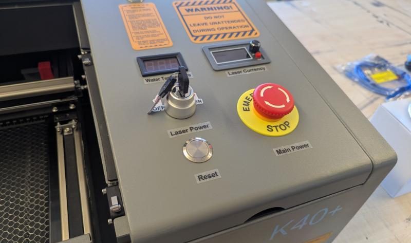 OMTech K40+ CO2 Laser with Lightburn review