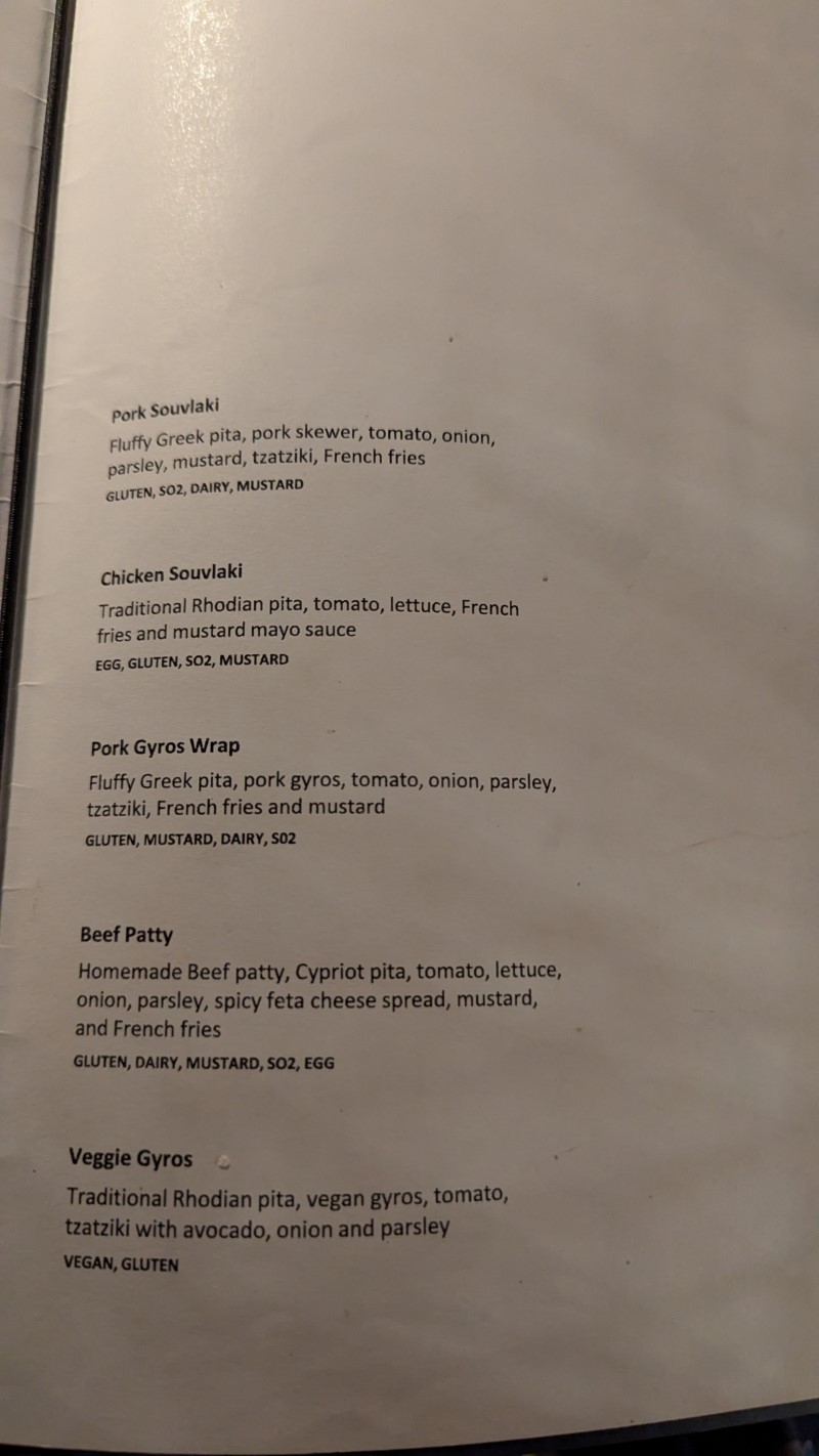 domes aulus elounda amphitheatre menus