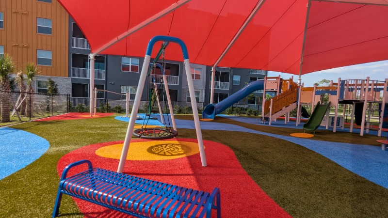 play park at Villatel Orlando resort
