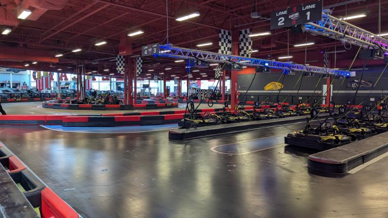 One of the longest indoor karting tracks in Florida