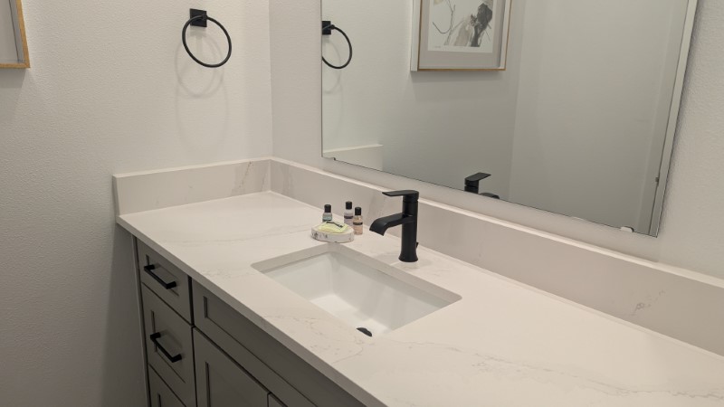 family bathroom in the five bedroom villa