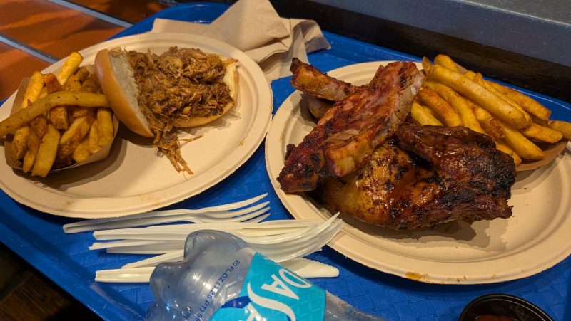 Food at SeaWorld Florida