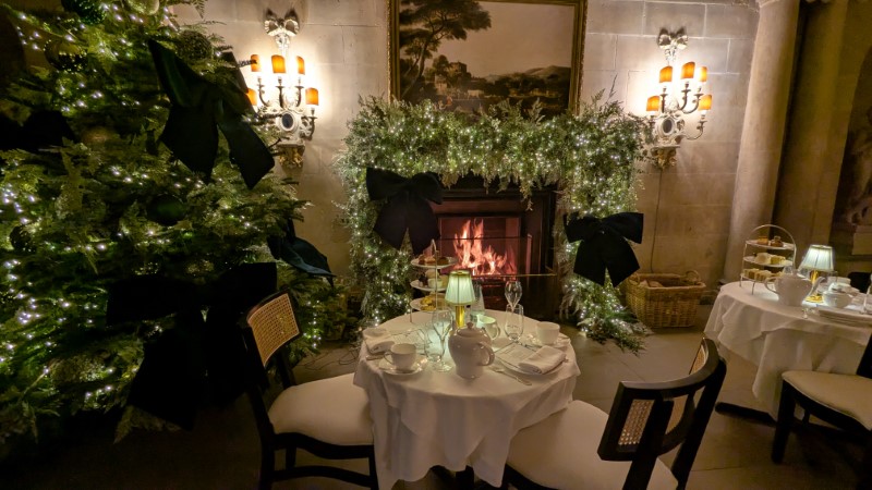 Afternoon Tea at Castle Howard at Christmas Review