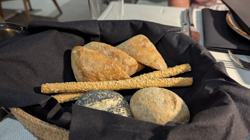 Dinner in the Griglia Restaurant at Domes Aulus Elounda 