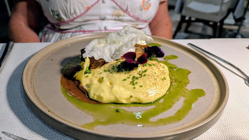 Dinner in the Griglia Restaurant at Domes Aulus Elounda 