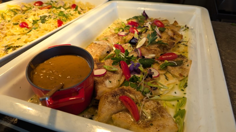 Domes Aulus Elounda Crete Cool Living Lunchtime buffet