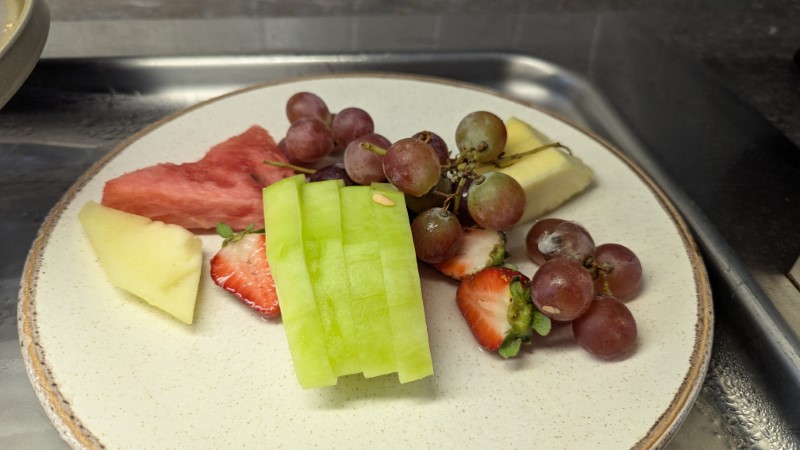Snacks in the Griglia Restaurant at Domes Aulus Elounda 