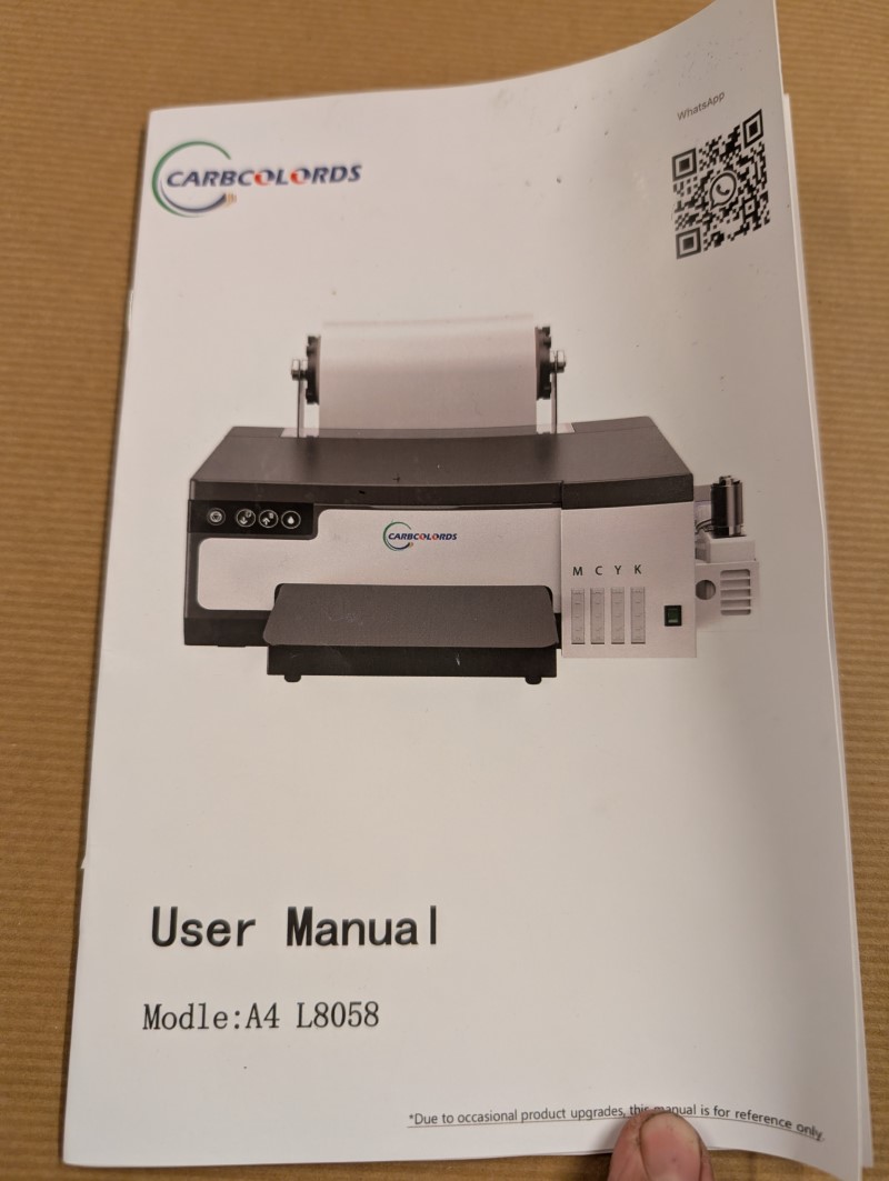Fixing a Used CarbColords L8058 DTF Printer - Review