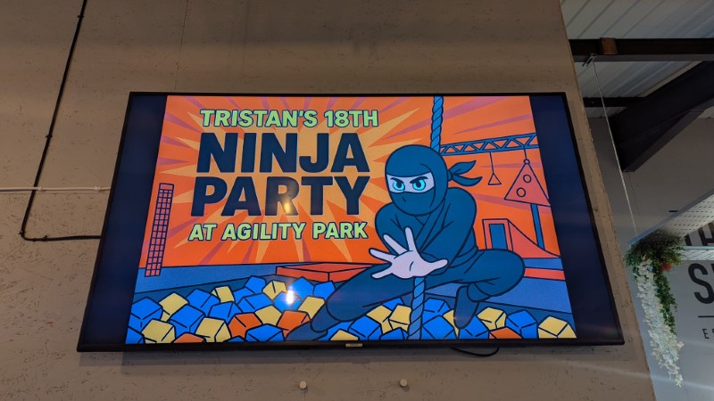 Ninja Warrior Teen Birthday Parties at Agility, York