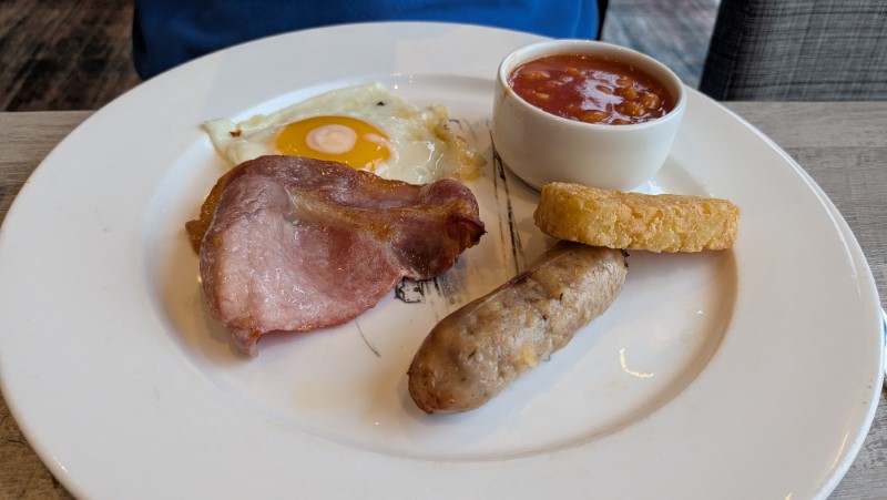 breakfast at in the View Restaurant at The Coniston Hotel Review