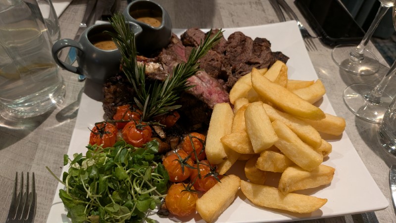 Dinner at The Coniston Hotel