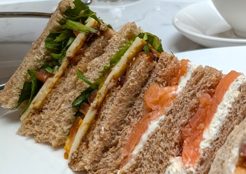 Afternoon tea at Threadneedles Review London