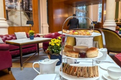 Afternoon tea at Threadneedles Review London