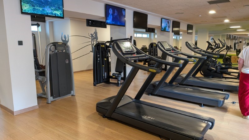 The gym at Dreams Lanzarote