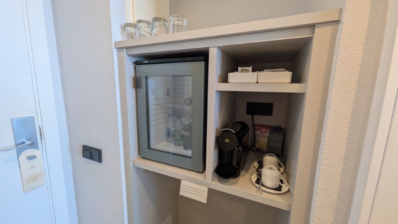 Mini Bar in the Master Suite with Ocean View at Dreams Lanzarote Review