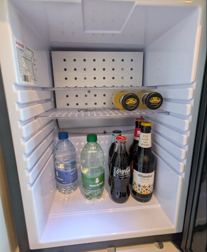 Mini Bar in the Master Suite with Ocean View at Dreams Lanzarote Review