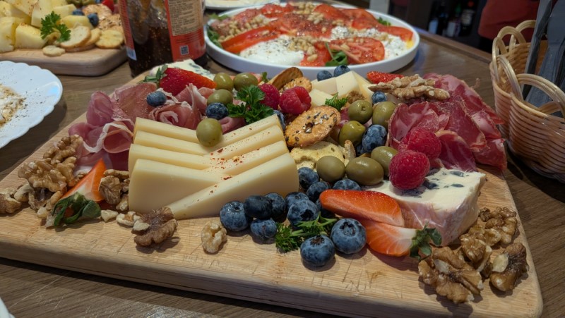 Inclusive food on board the More Sailing Catamaran in Croatia