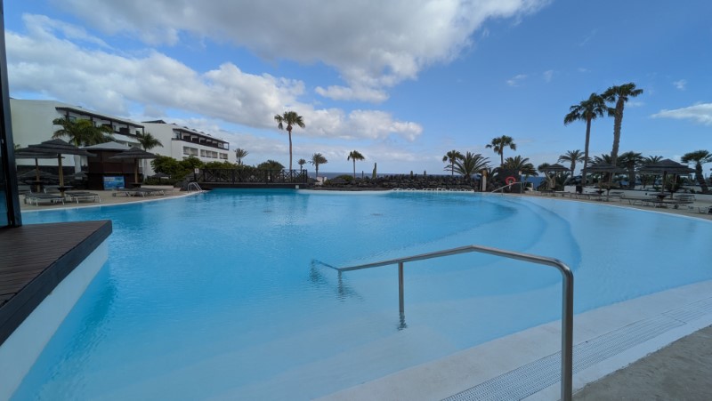 Secrets Lanzarote Review main pool