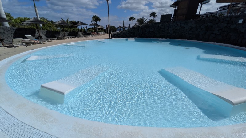 Secrets Lanzarote Review main pool