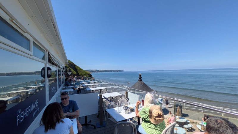 The Terrace at The Fisherman's Wife, Whitby Review 