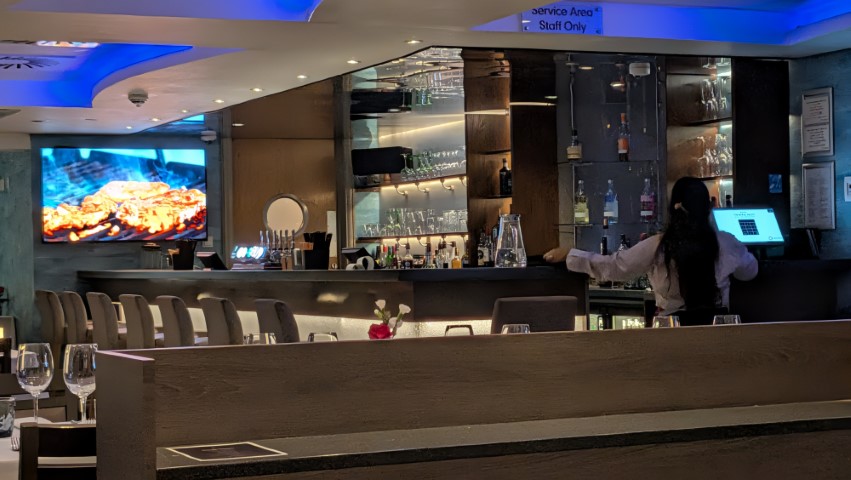 Dinner at The Grill at The Royal Yacht Hotel Jersey Review