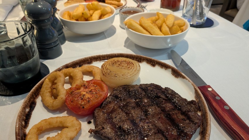 Dinner at The Grill at The Royal Yacht Hotel Jersey Review