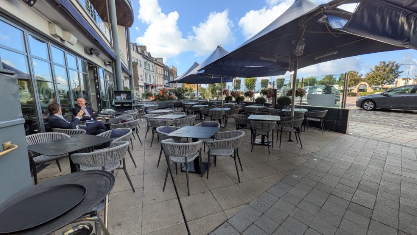 Cafe Zephyr at The Royal Yacht Hotel Jersey 