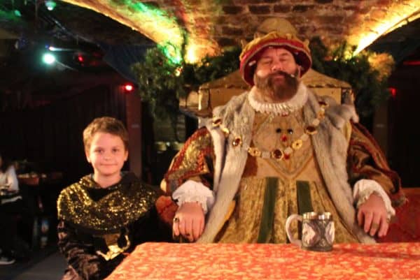 Medieval banquet london christmas